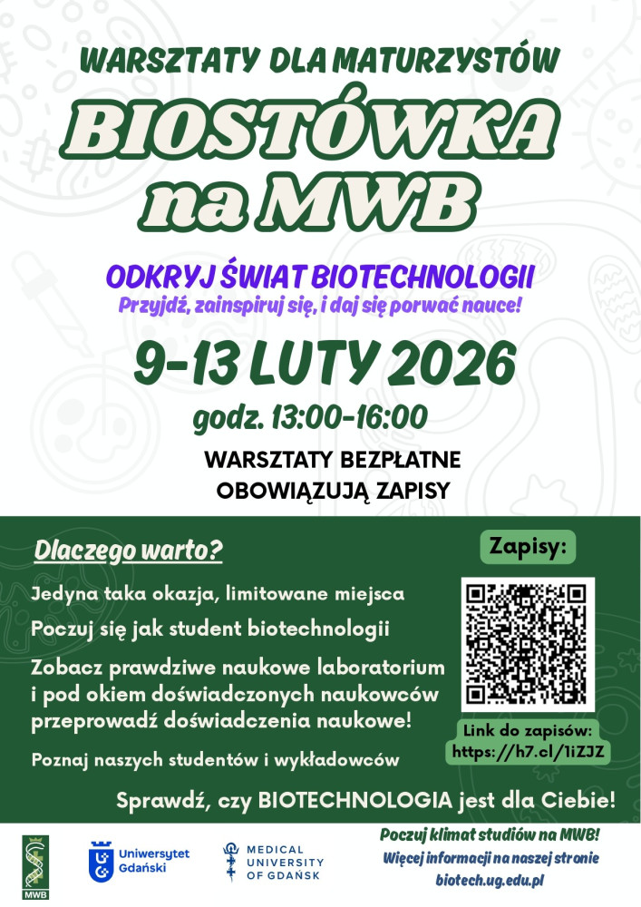 Biostówka plakat z informacjami