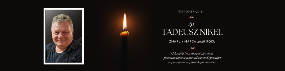 Nekrolog Tadeusz Nikel