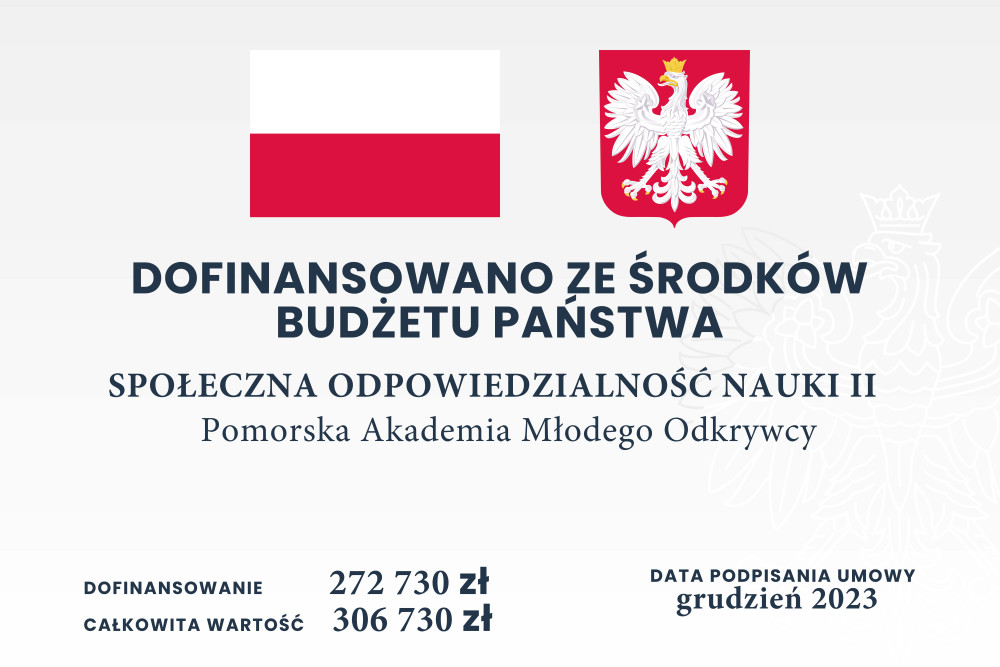 Dofinansowano ze środków budżetu państwa