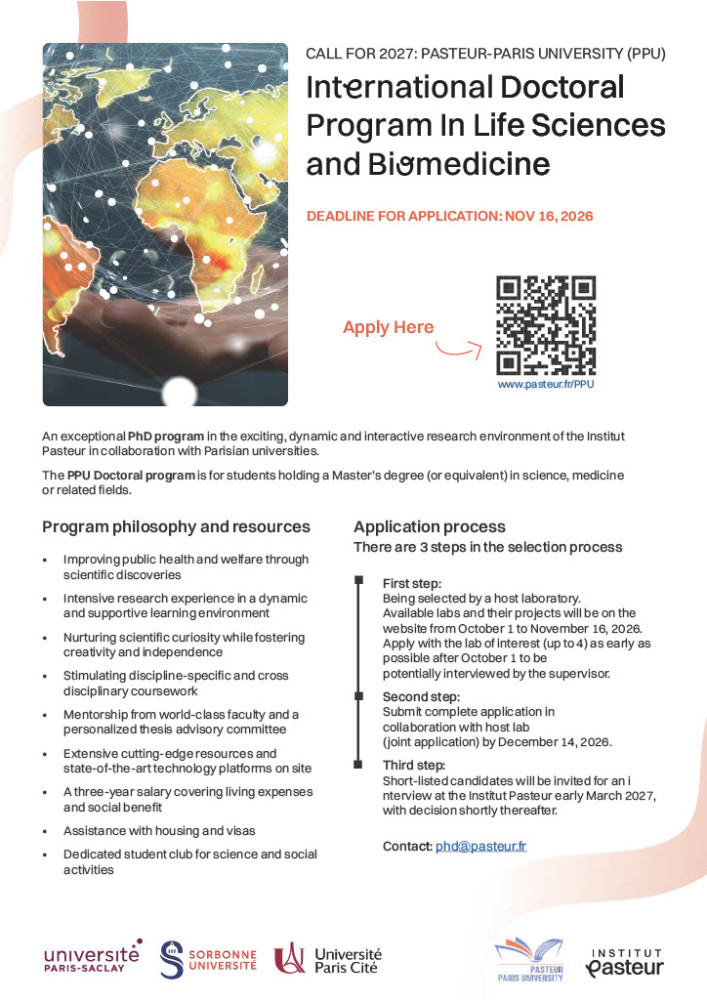 Intenational Doctora Program - Pasteur