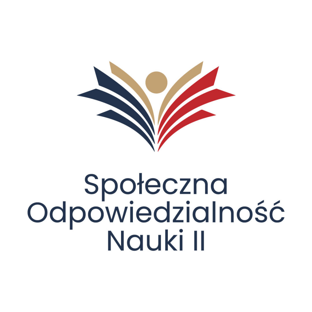 logotyp Społecznej Odpowiedzialności Nauki II