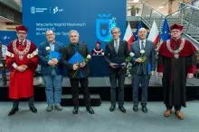 prof. Krzysztof Liberek odbiera Nagrodę Naukową Rektora Uniwersytetu Gdańskiego im. Profesora Karola Taylora
