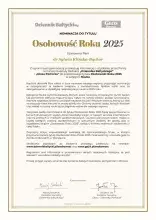 Osobowość Roku - list 