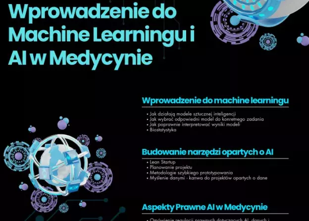 Szkolenie - wprowadzenie do Machine Learningu i AI w Medycynie