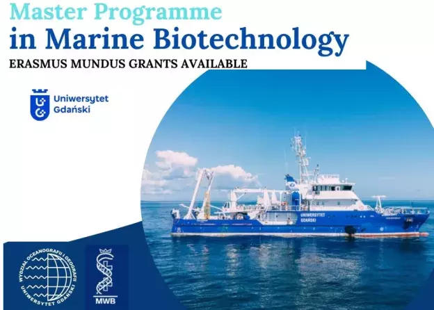Rekrutacja 2024 - Marine Biotechnology - Coursefull-time Master's