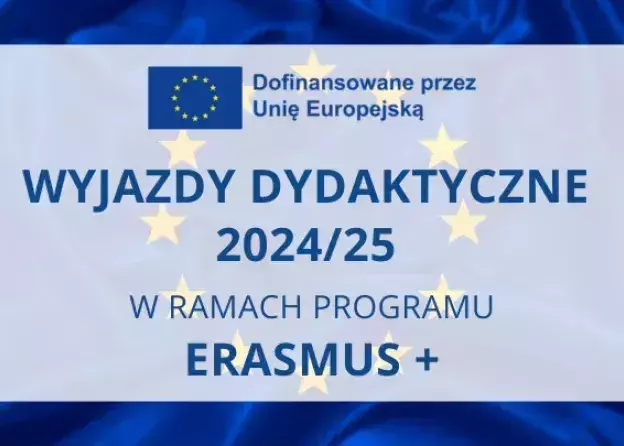 REKRUATCJA na wyjazdy DYDAKTYCZNE (STA) nauczyciele akademiccy - ERASMUS+ 2024-2025