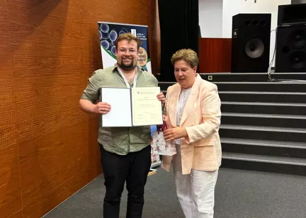 I Nagroda Polskiego Towarzystwa Badań nad Wirusami Mikroorganizmów dla mgr Marcina Borowicza