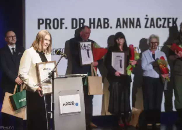Prof. dr hab. Anna Żaczek laureatką konkursu…