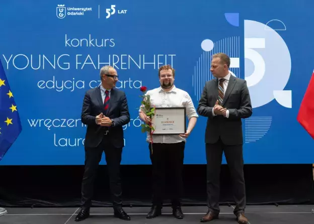 Marcin Borowicz z nagrodą w Konkursie Young Fahrenheit