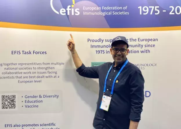 mgr Reza Abouali otrzymał stypendium EFIS-IL…