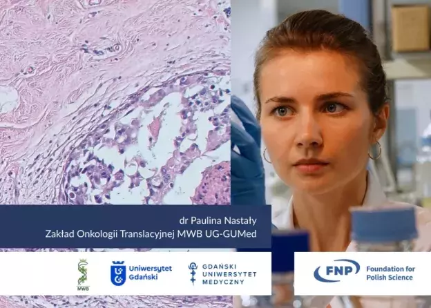 Dr Paulina Nastały z finansowaniem First Team Feng Fundacji na Rzecz Nauki Polskiej