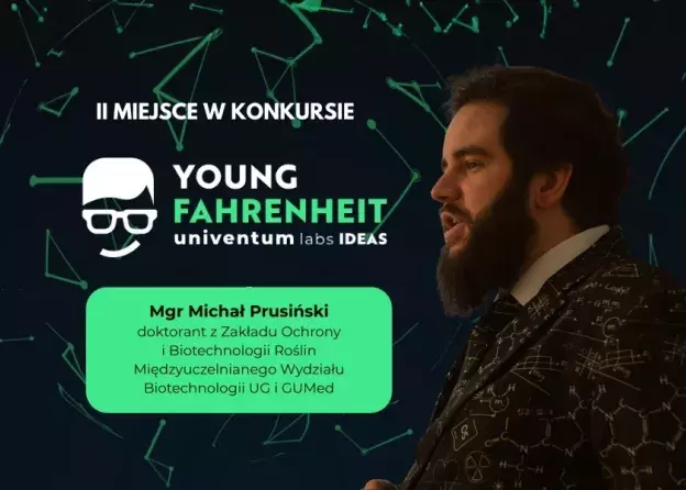 II miejsce w konkursie Young Fahrenheit dla Michała Prusińskiego