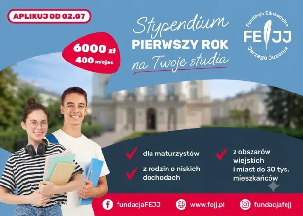 Sprawdź, czy możesz otrzymać stypendium!